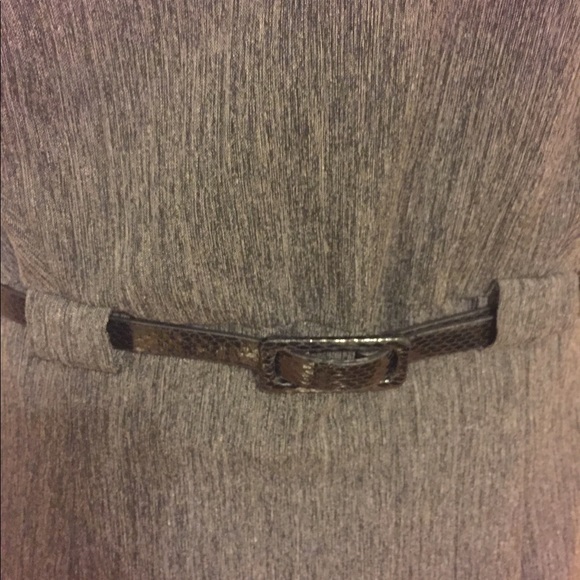 Career Dress (Brown) - Picture 2 of 5